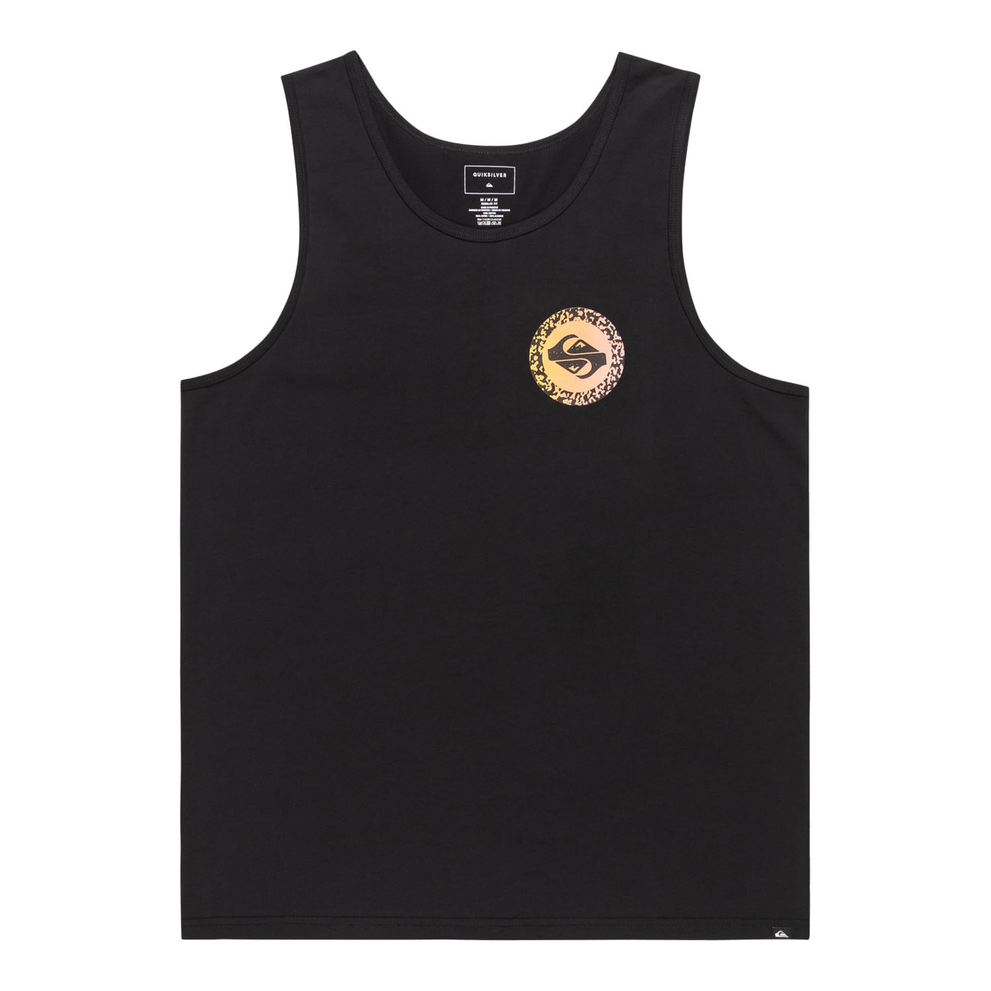 Quiksilver Erkek Atlet Long Fade Tank Siyah Günlük Giyim