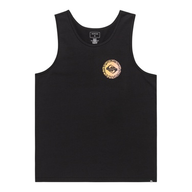  Quiksilver Erkek Atlet Long Fade Tank Siyah Günlük Giyim