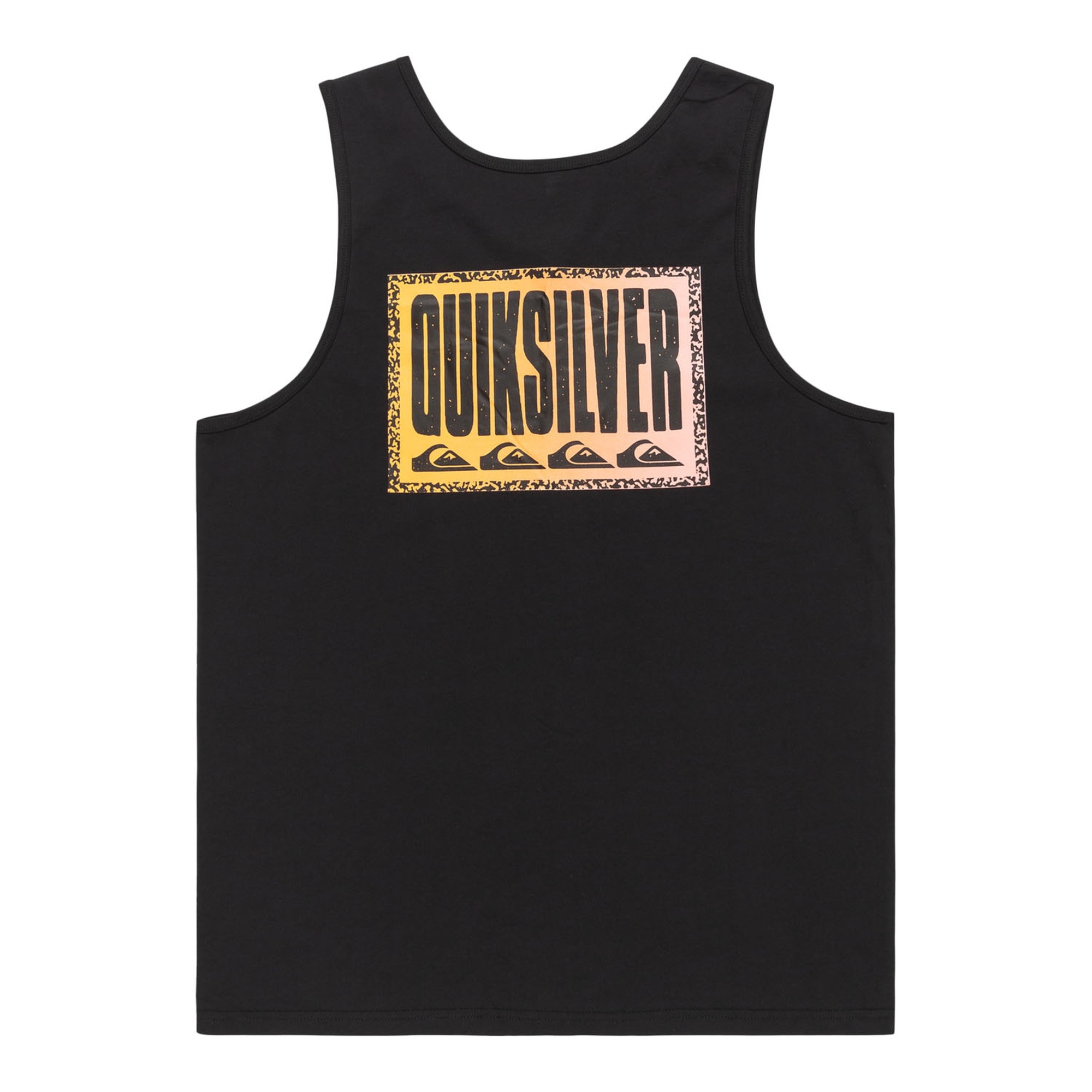 Quiksilver Erkek Atlet Long Fade Tank Siyah Günlük Giyim