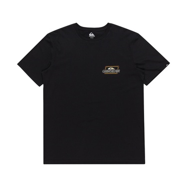  Quiksilver Line By Line Erkek Siyah Tişört