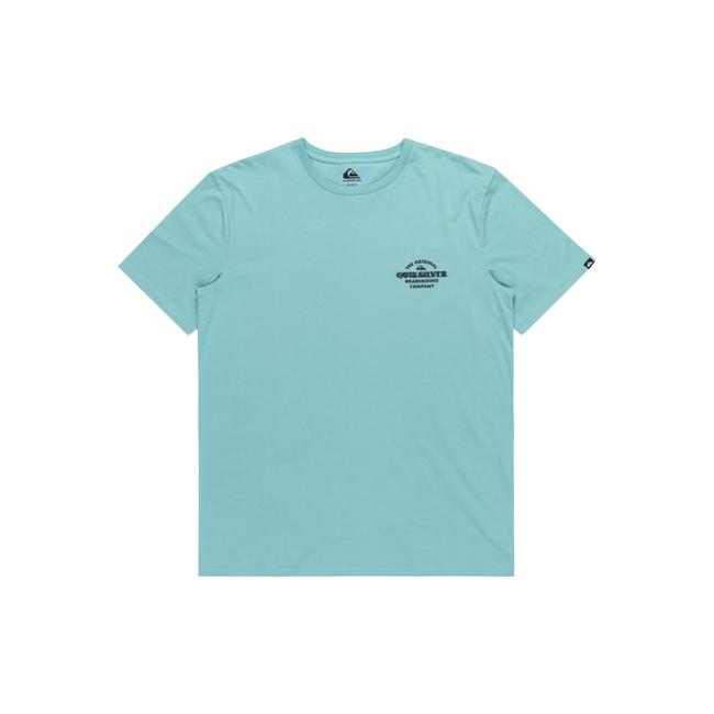  Quiksilver Tradesmith Erkek Mavi Tişört