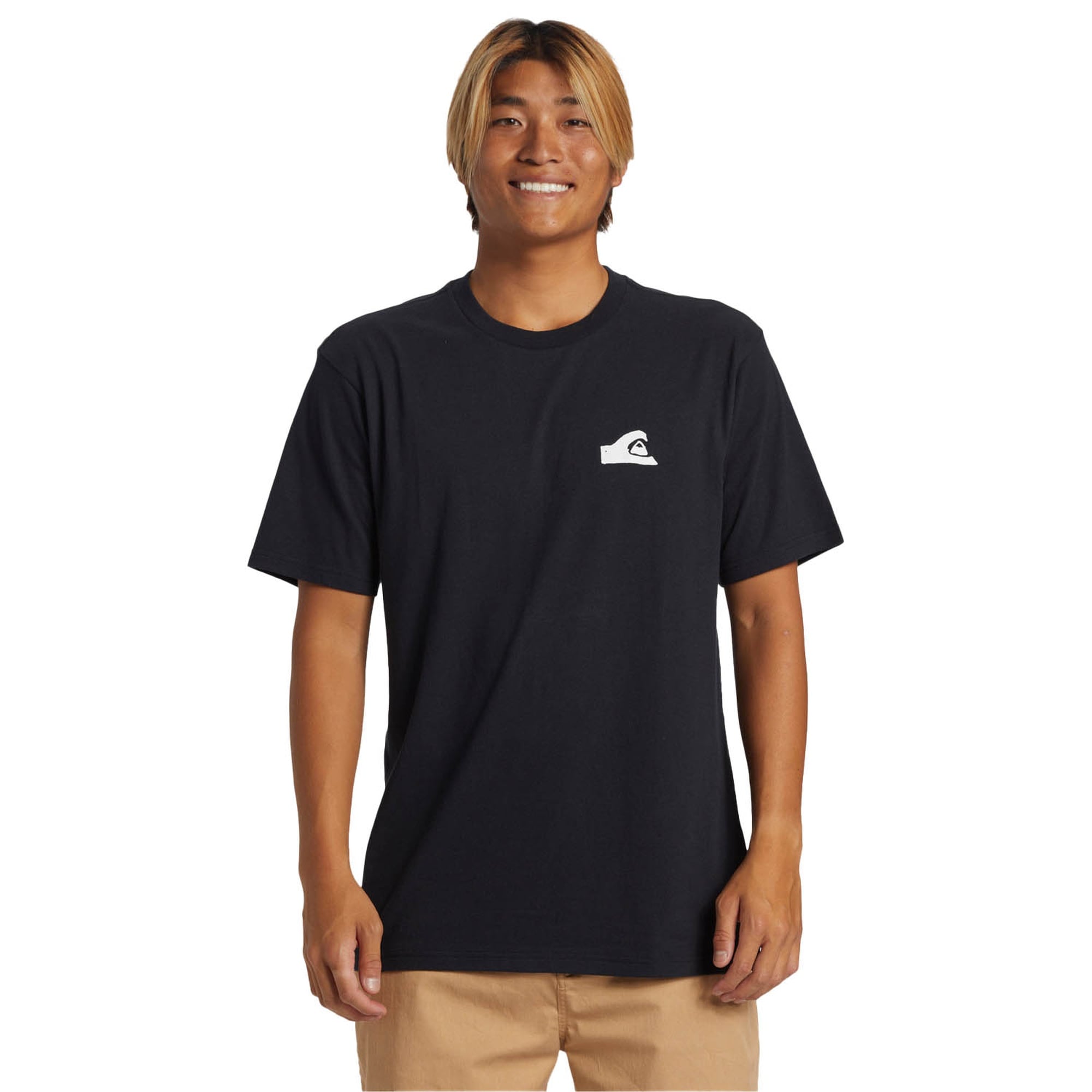 Quiksilver Qs Mikey Logo Dna Erkek Siyah Tişört