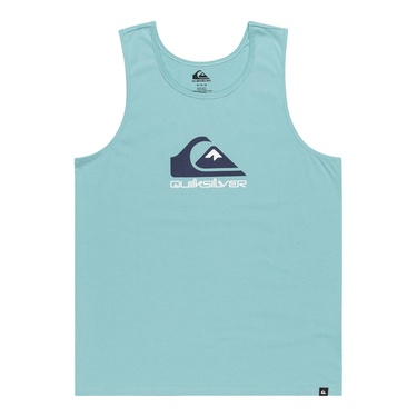  Quiksilver Comp Logo Tank Erkek Atlet Mavi