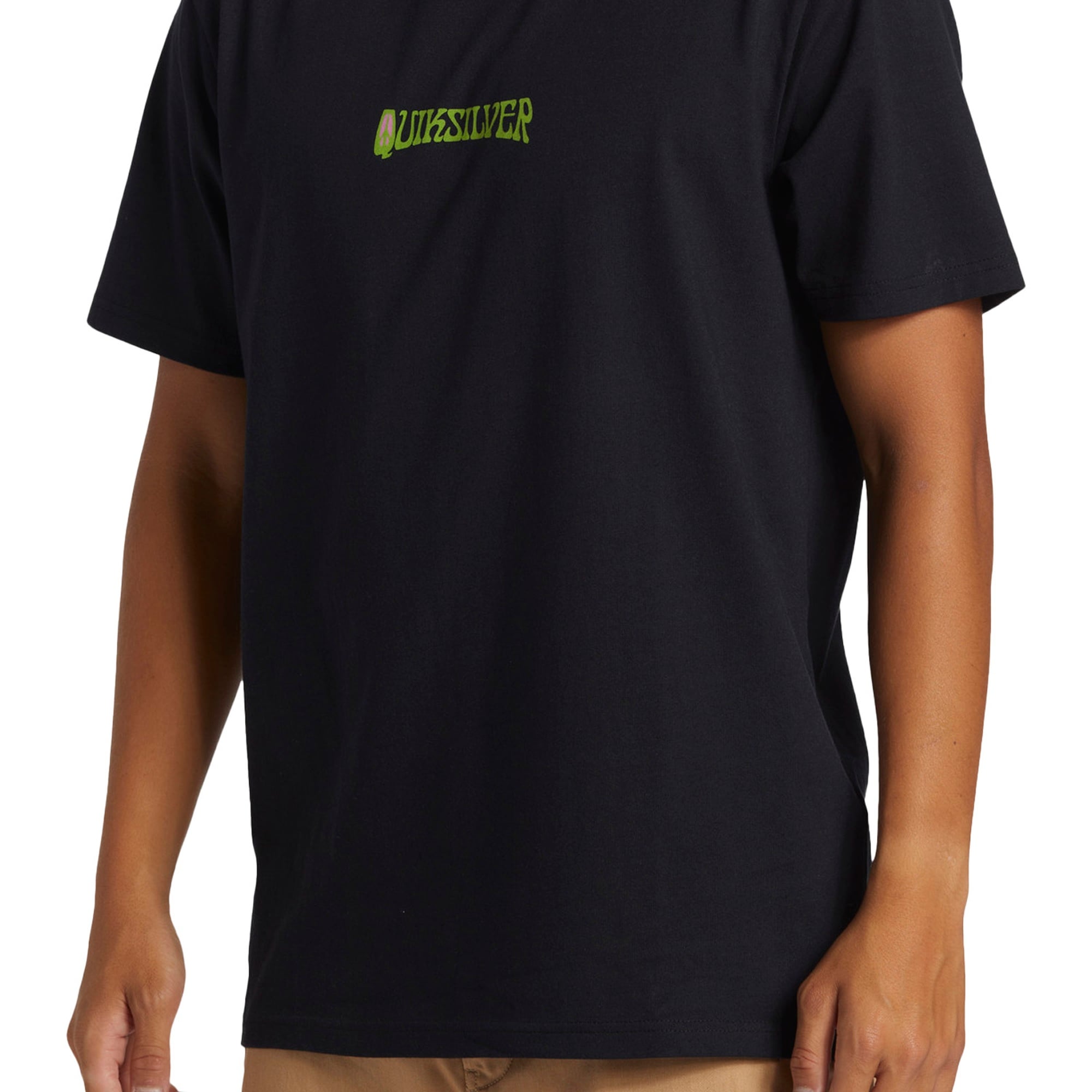 Quiksilver Island Sunrise Moe Erkek Siyah Tişört