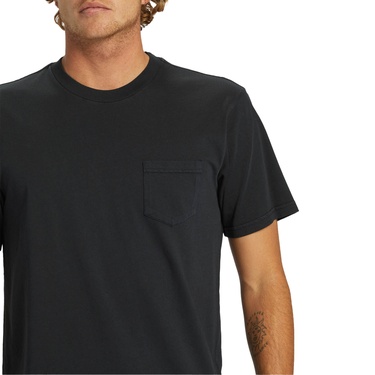  Quiksilver Salt Water Pkt Swp Erkek Siyah Tişört