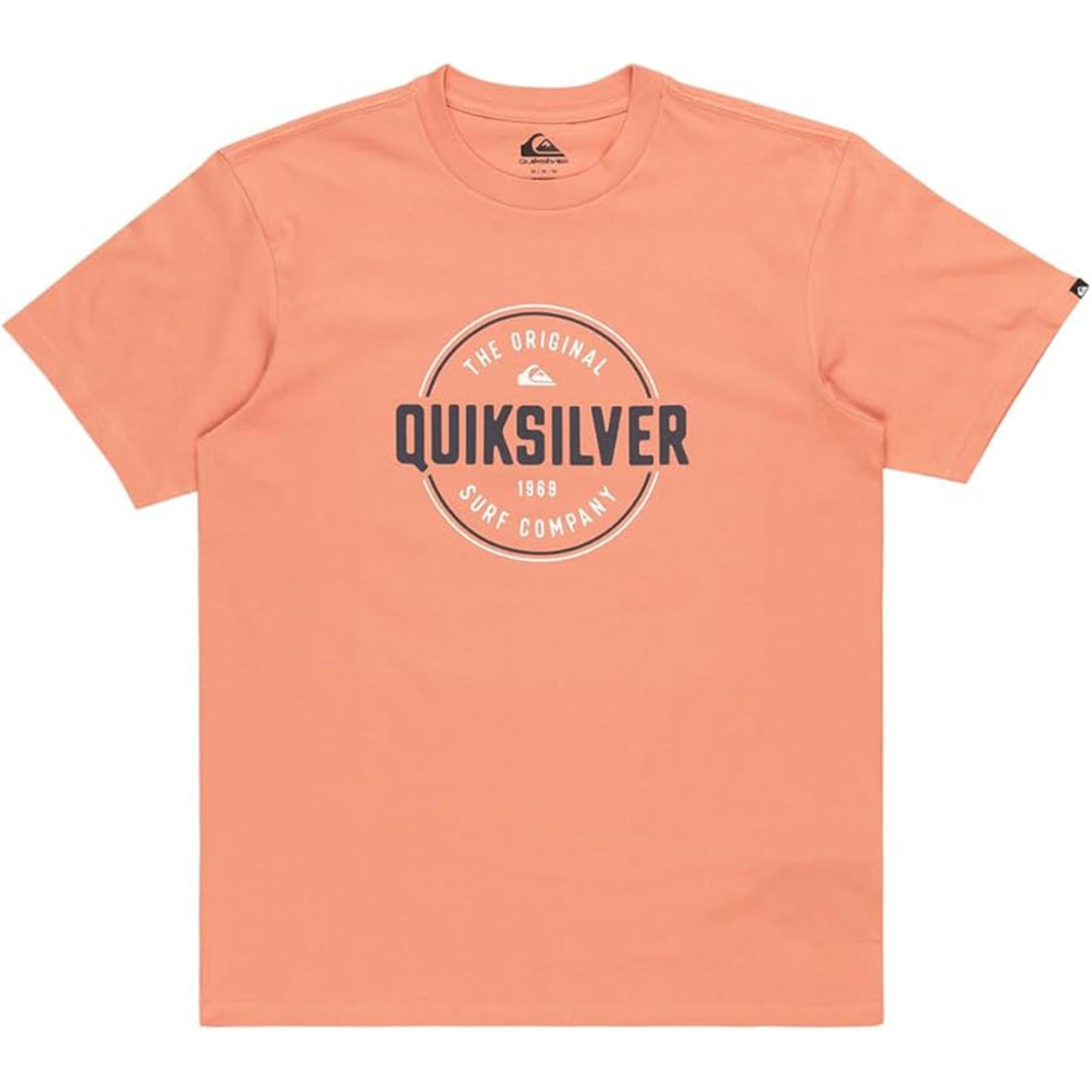 Quiksilver Circle Up Erkek Kırmızı Tişört