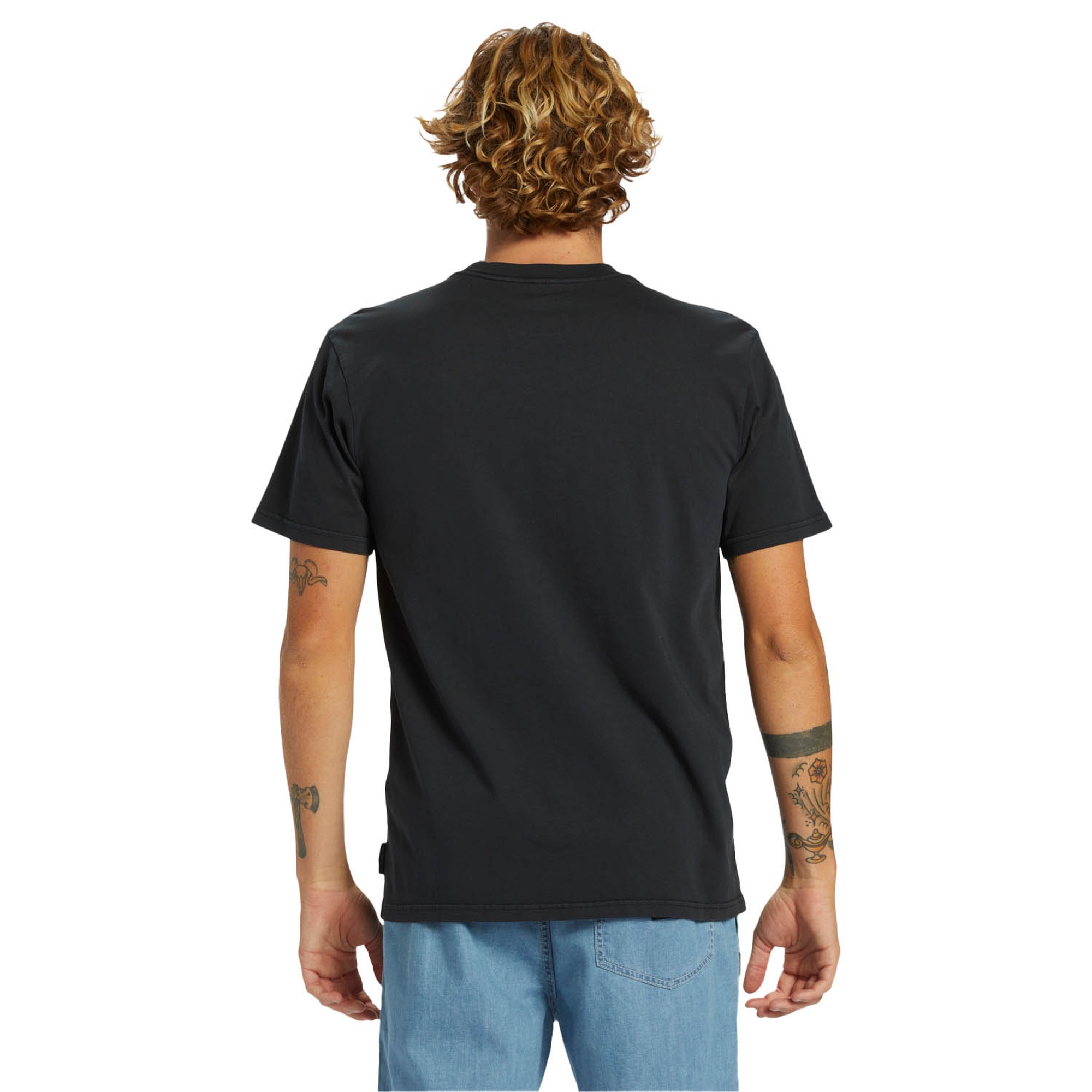 Quiksilver Salt Water Pkt Swp Erkek Siyah Tişört