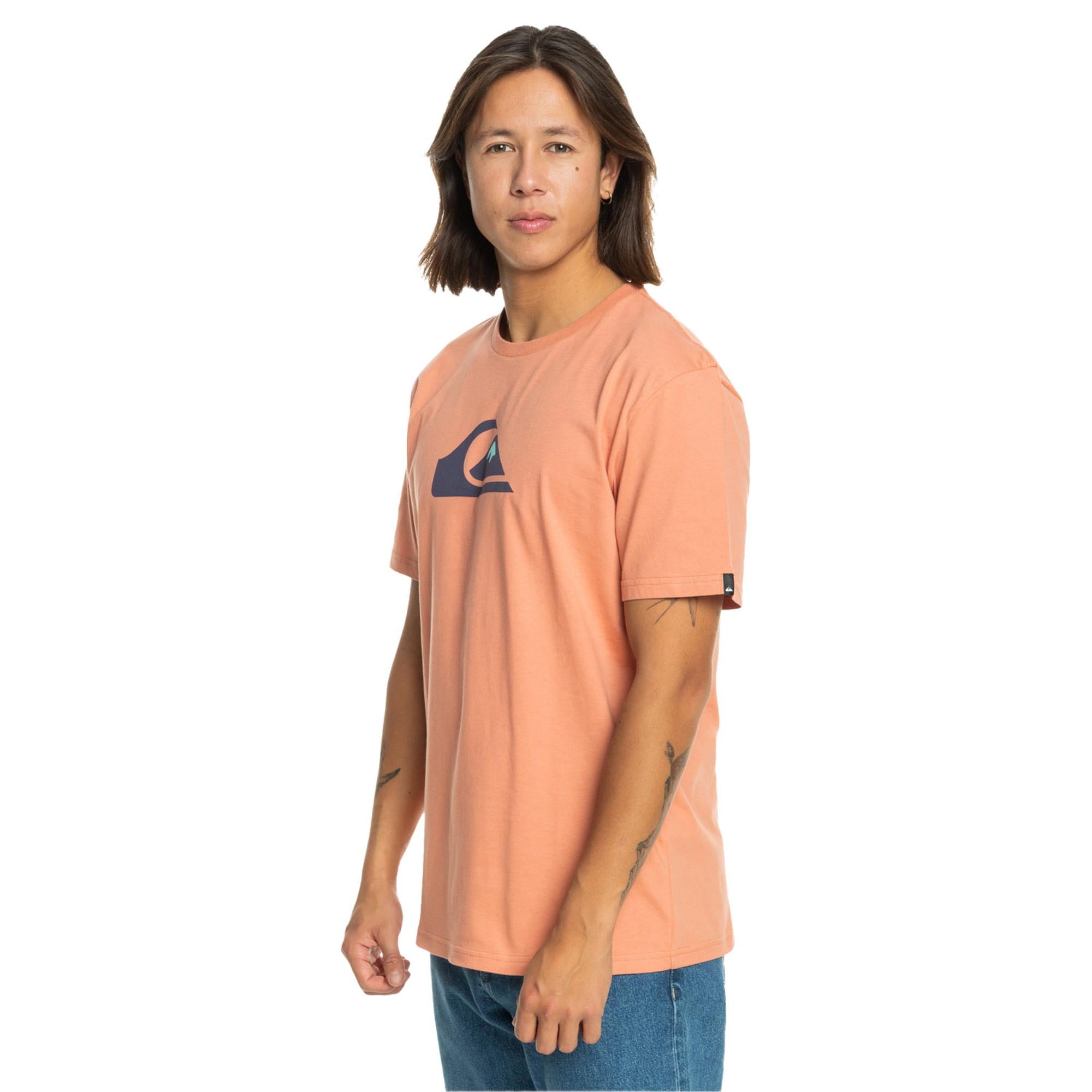 Quiksilver Comp Logo Erkek Kırmızı Tişört