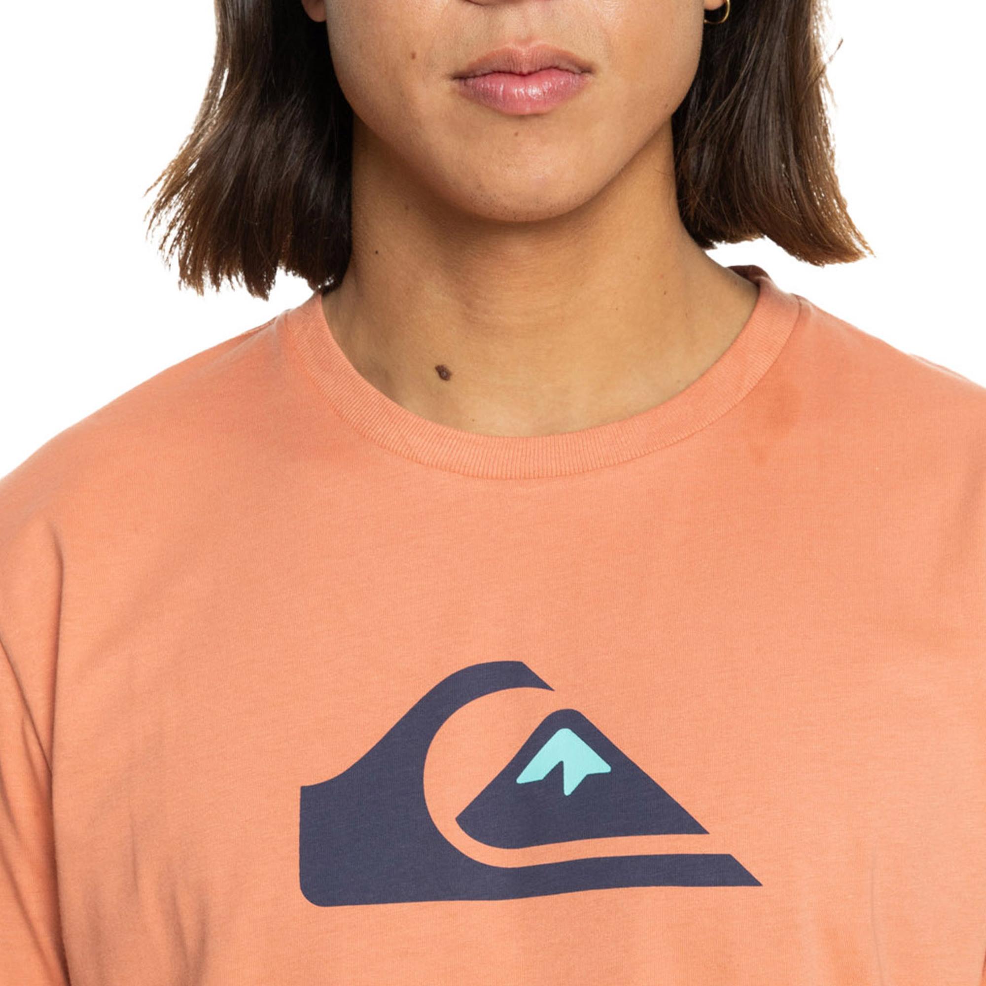 Quiksilver Comp Logo Erkek Kırmızı Tişört