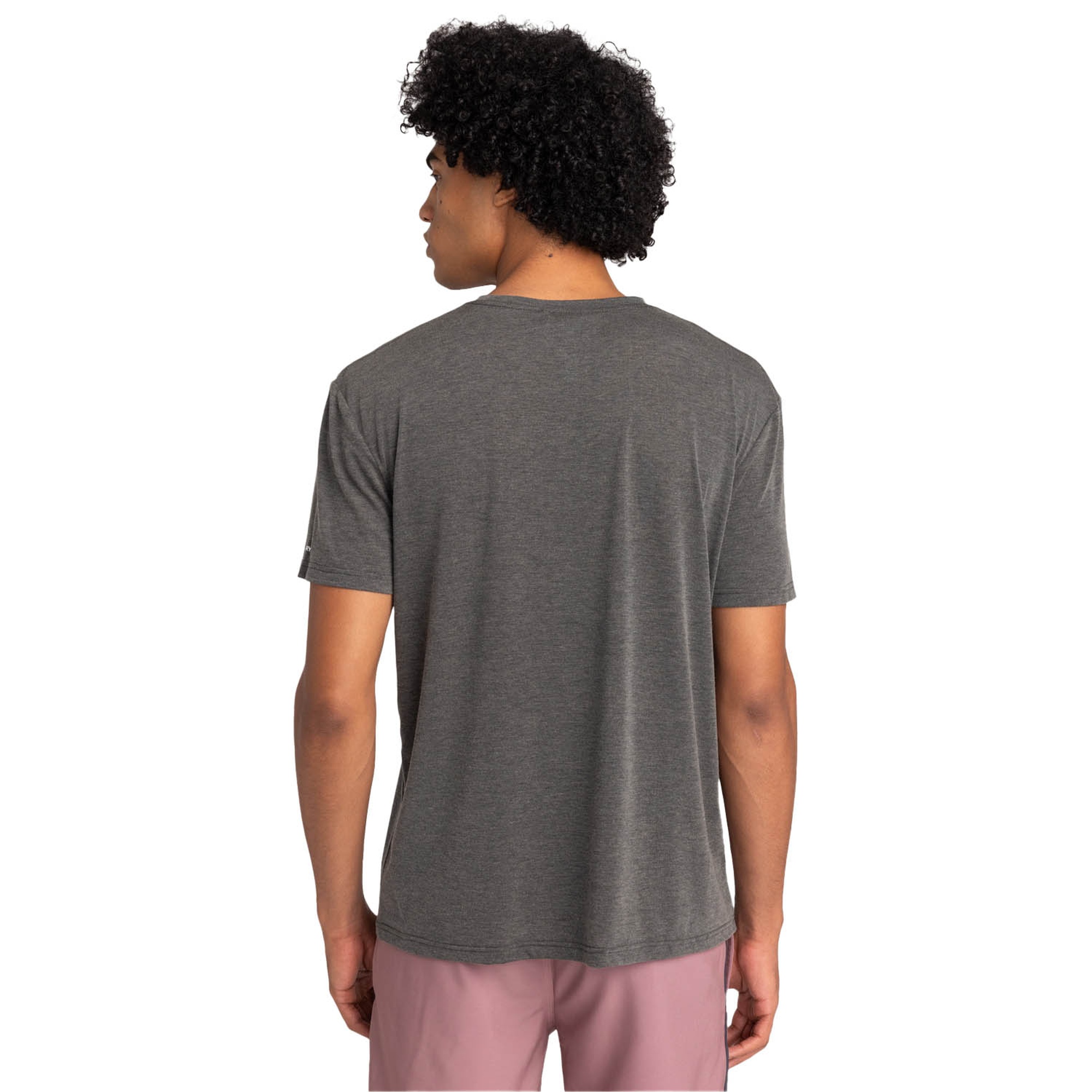 Quiksilver Coastal Run Erkek Gri Tişört