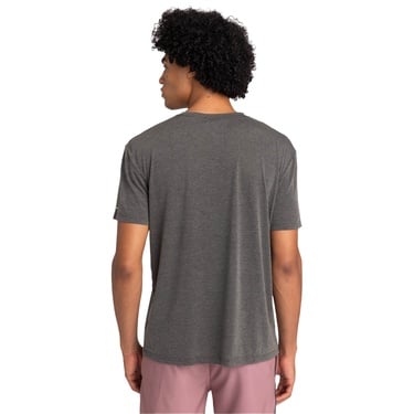  Quiksilver Coastal Run Erkek Gri Tişört