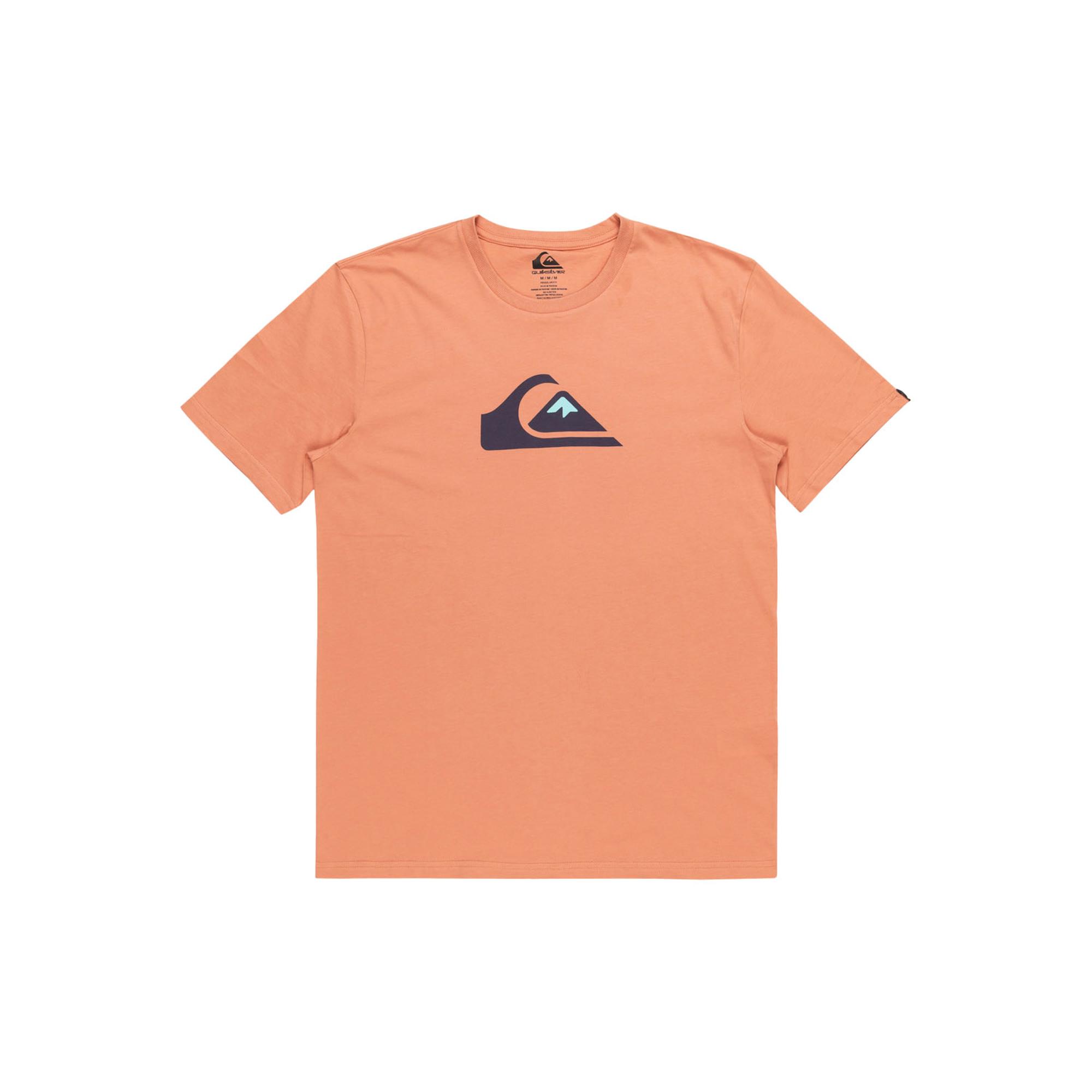 Quiksilver Comp Logo Erkek Kırmızı Tişört