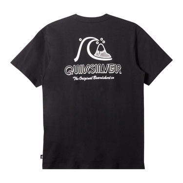  Quiksilver The Original Boardshort Mor Erkek Siyah Tişört