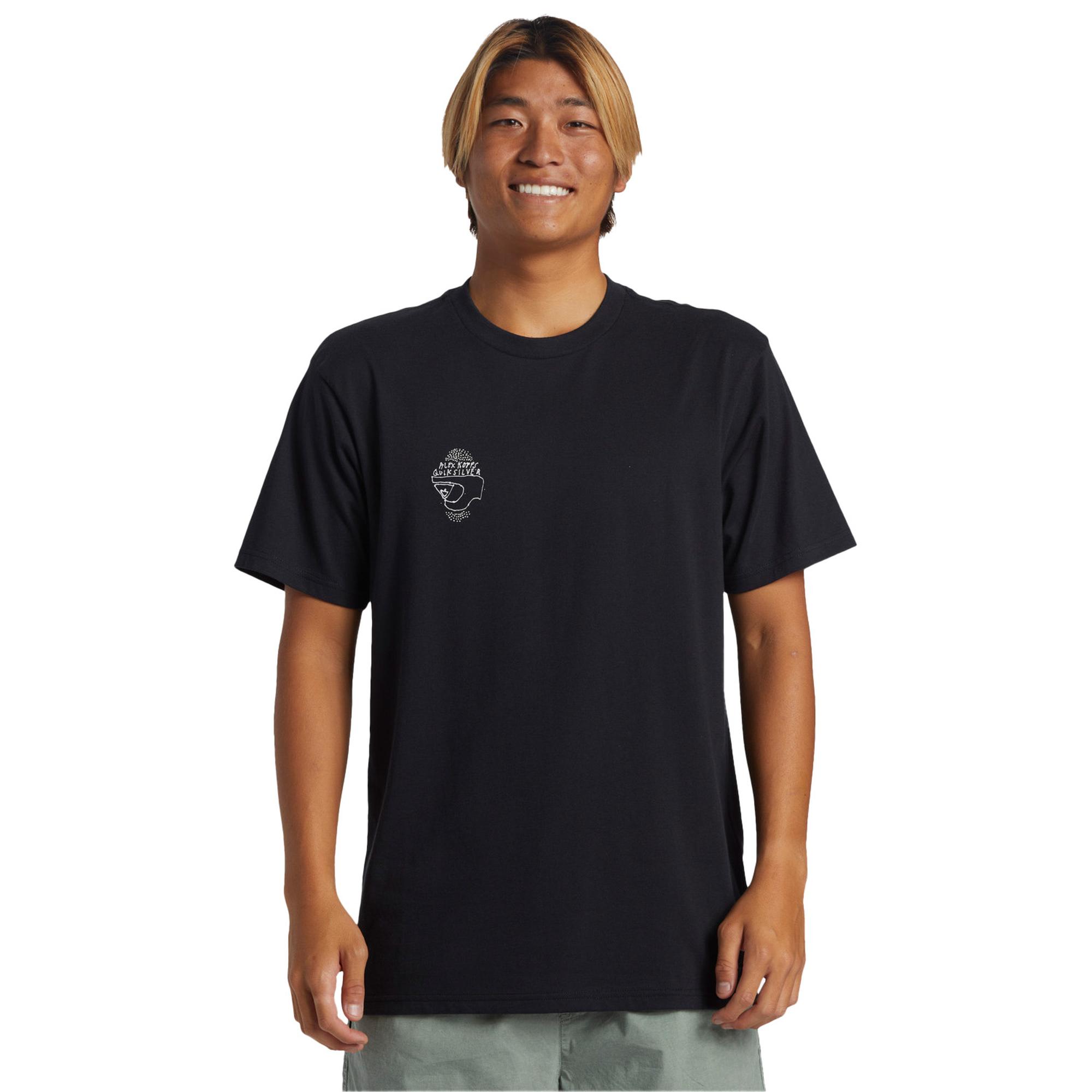 Quiksilver Alex Kopps Can Erkek Siyah Tişört