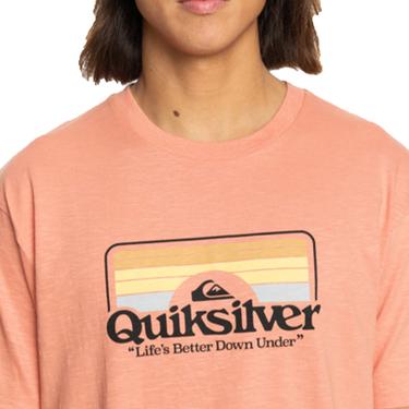  Quiksilver Step Inside Erkek Kırmızı Tişört