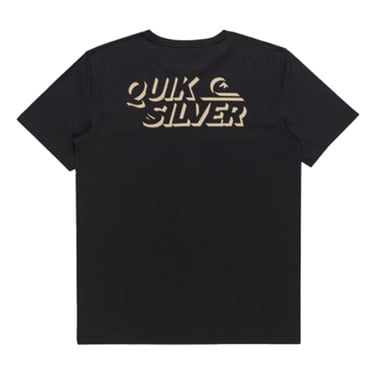  Quiksilver Shadow Knock Erkek Siyah Tişört