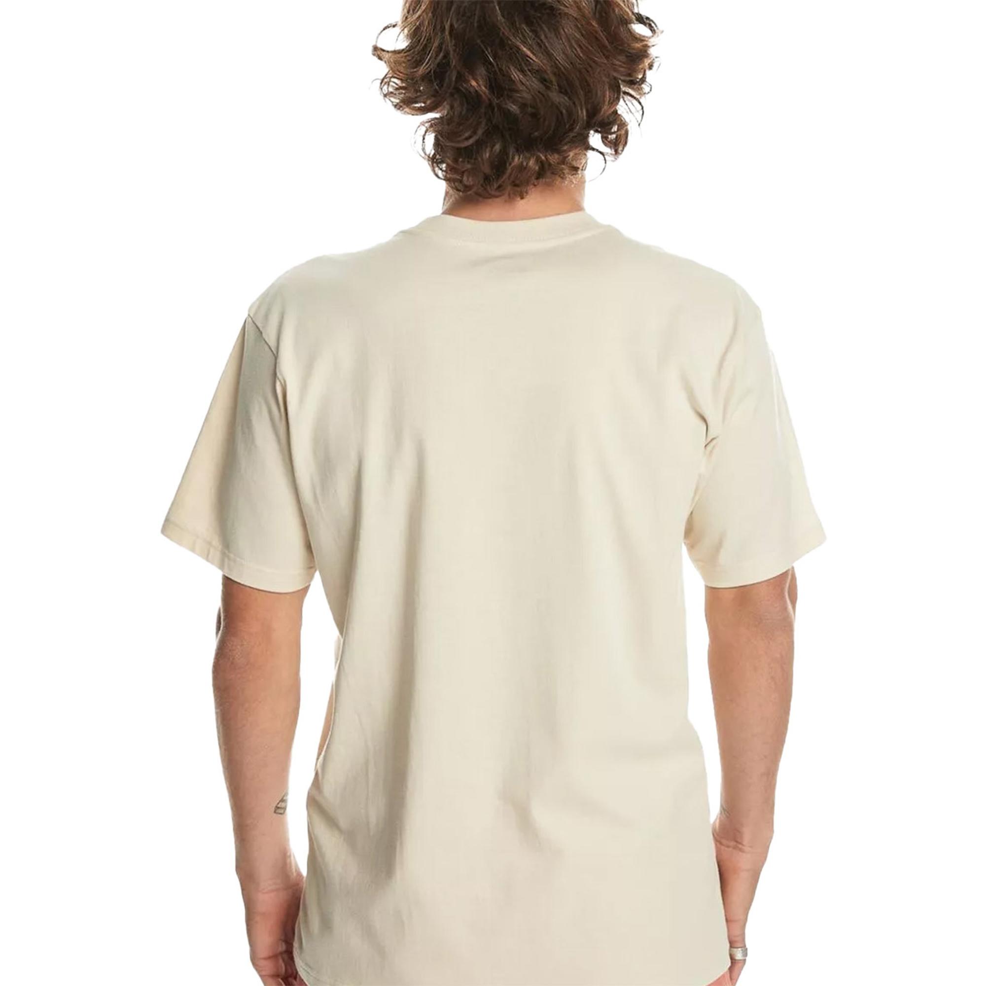 Quiksilver Neverending Surf Erkek Bej Tişört