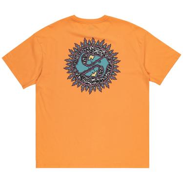  Quiksilver Spin Cycle Erkek Turuncu Tişört