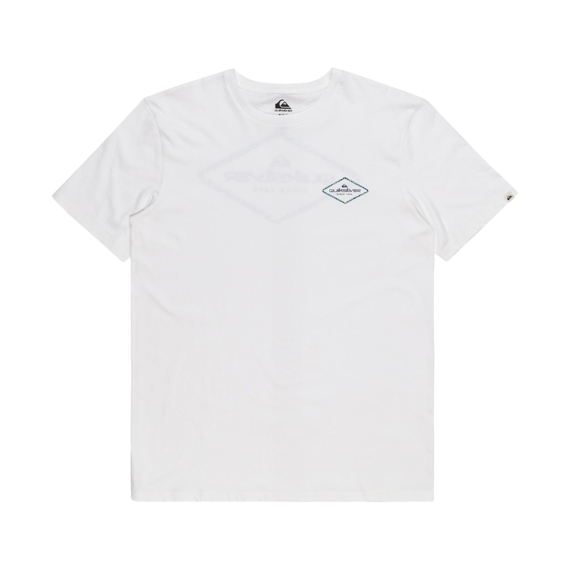 Quiksilver Omni Lock Erkek Beyaz Tişört