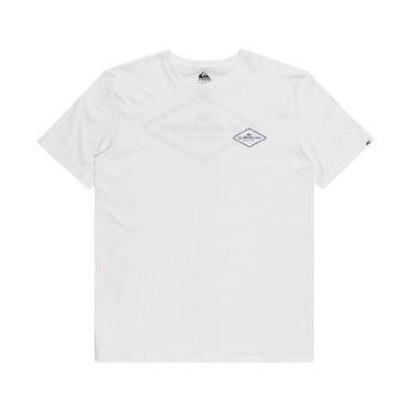  Quiksilver Omni Lock Erkek Beyaz Tişört
