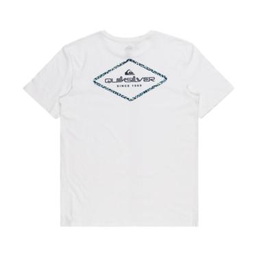  Quiksilver Omni Lock Erkek Beyaz Tişört