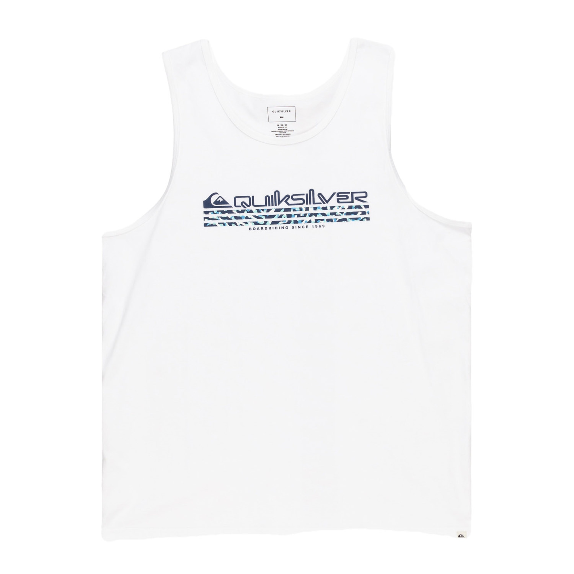 Quiksilver Omni Fills Tank Erkek Beyaz Atlet