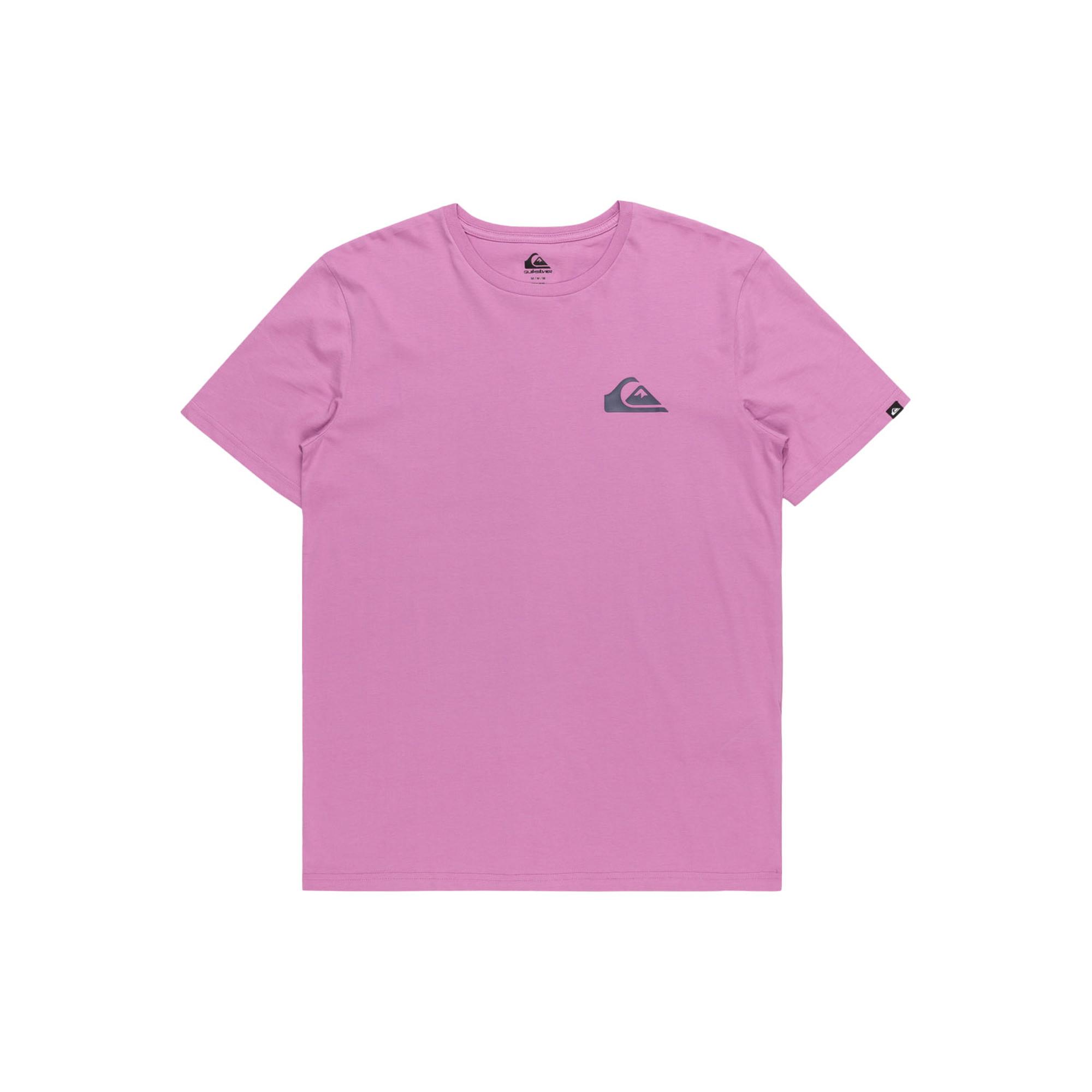 Quiksilver Mw Mini Logo Erkek Pembe Tişört