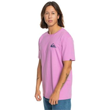  Quiksilver Mw Mini Logo Erkek Pembe Tişört