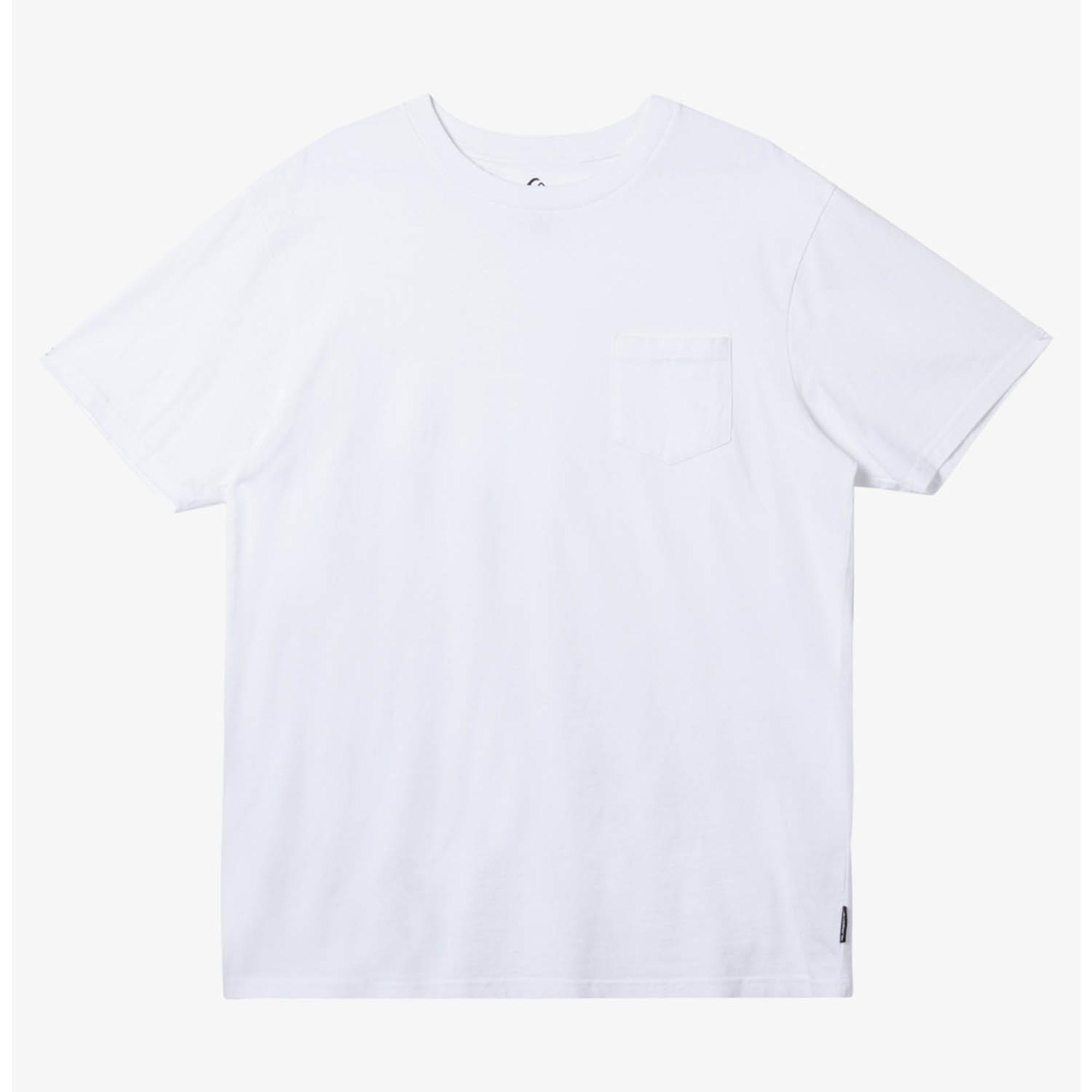 Quiksilver Salt Water Pkt Swp Erkek Beyaz Tişört