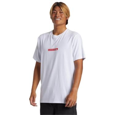  Quiksilver Qs Clicker Logo Dna Erkek Beyaz Tişört