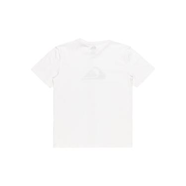  Quiksilver Comp Logo Erkek Beyaz Tişört