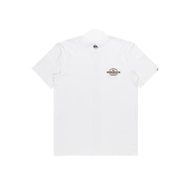  Quiksilver Tradesmith Erkek Beyaz Tişört