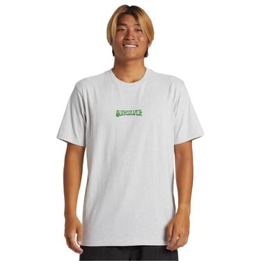  Quiksilver Island Sunrise Moe Erkek Beyaz Tişört