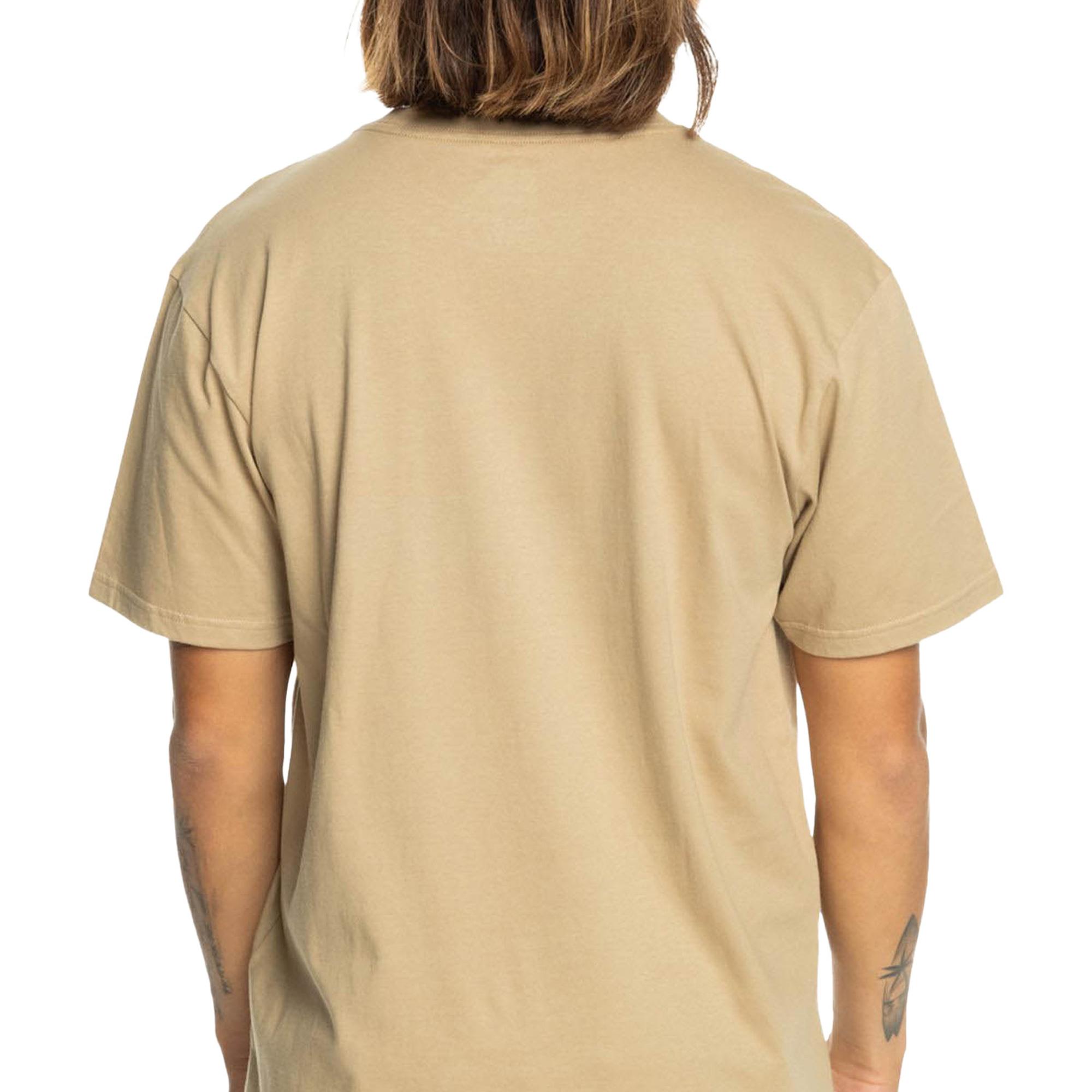 Quiksilver Floating Around Erkek Bej Tişört