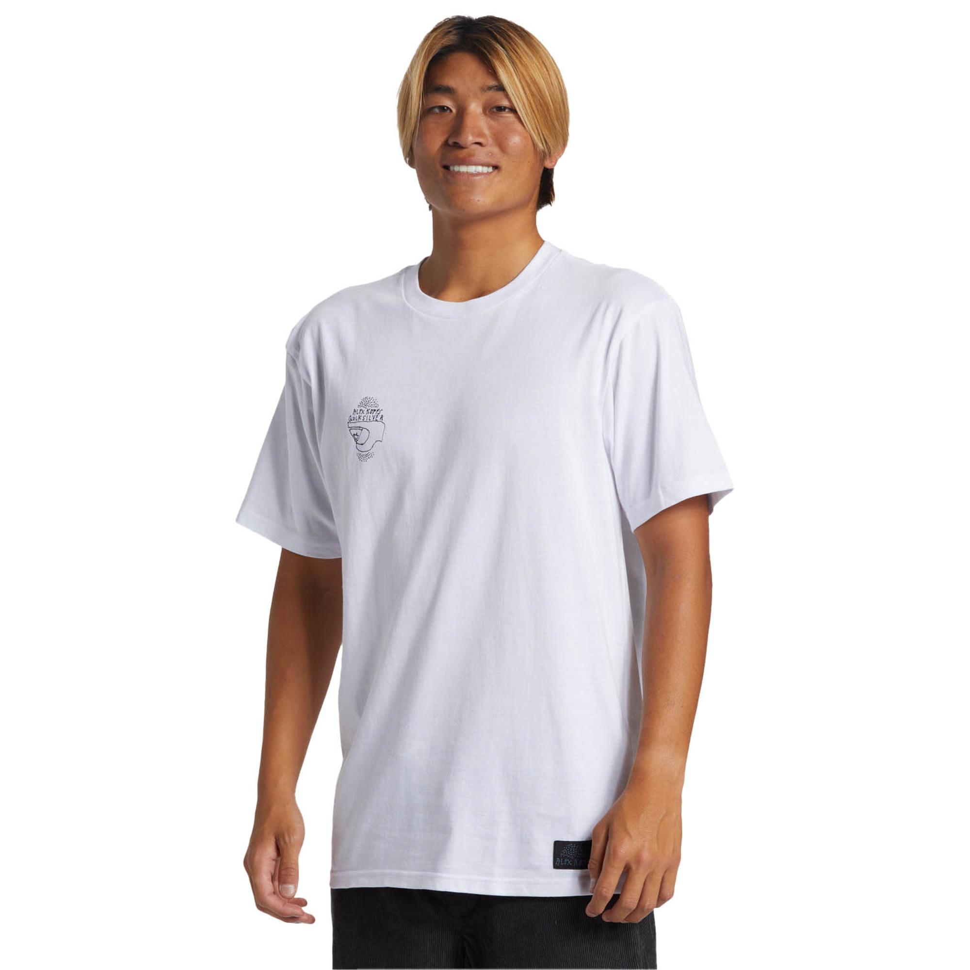 Quiksilver Alex Kopps Can Erkek Beyaz Tişört