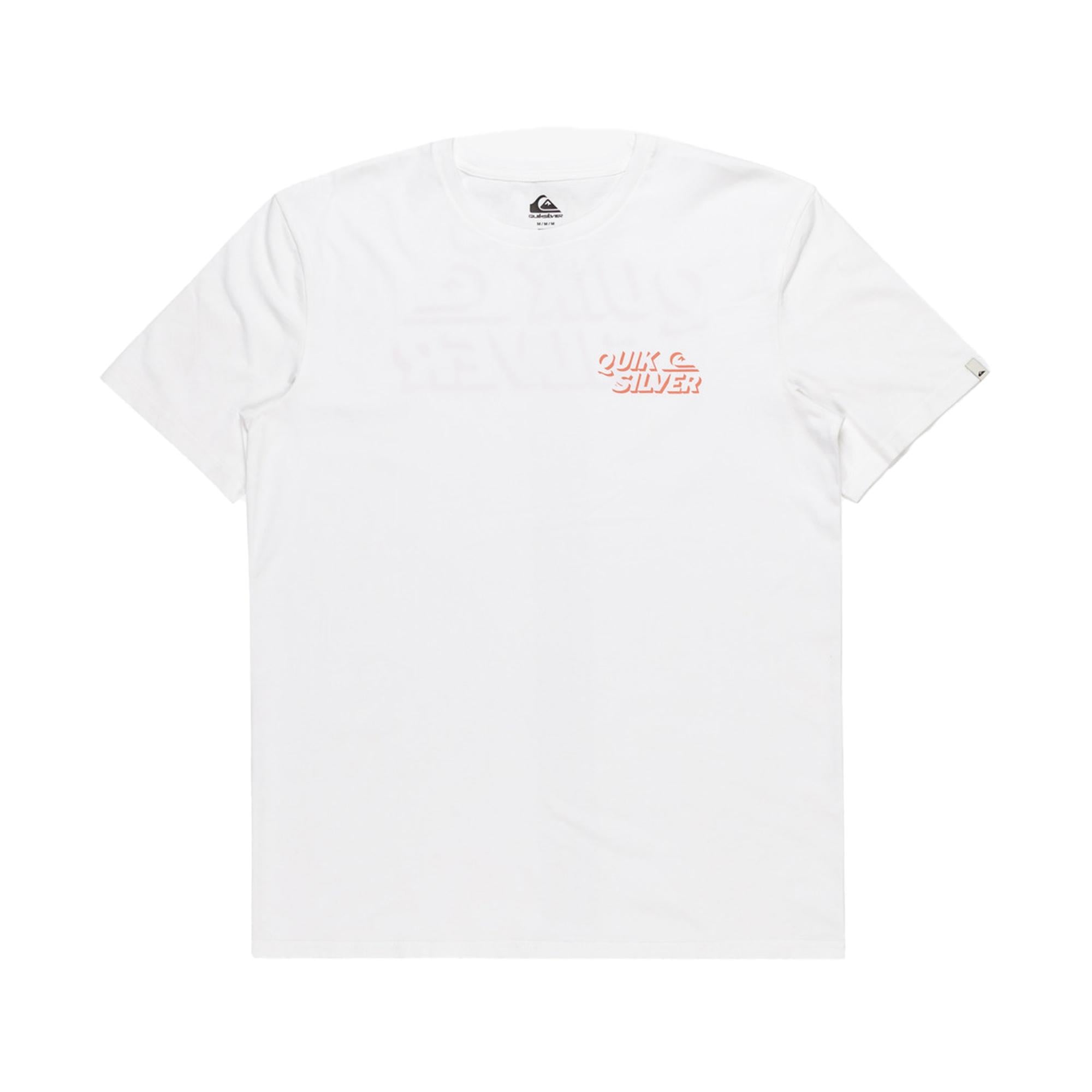 Quiksilver Shadow Knock Erkek Beyaz Tişört