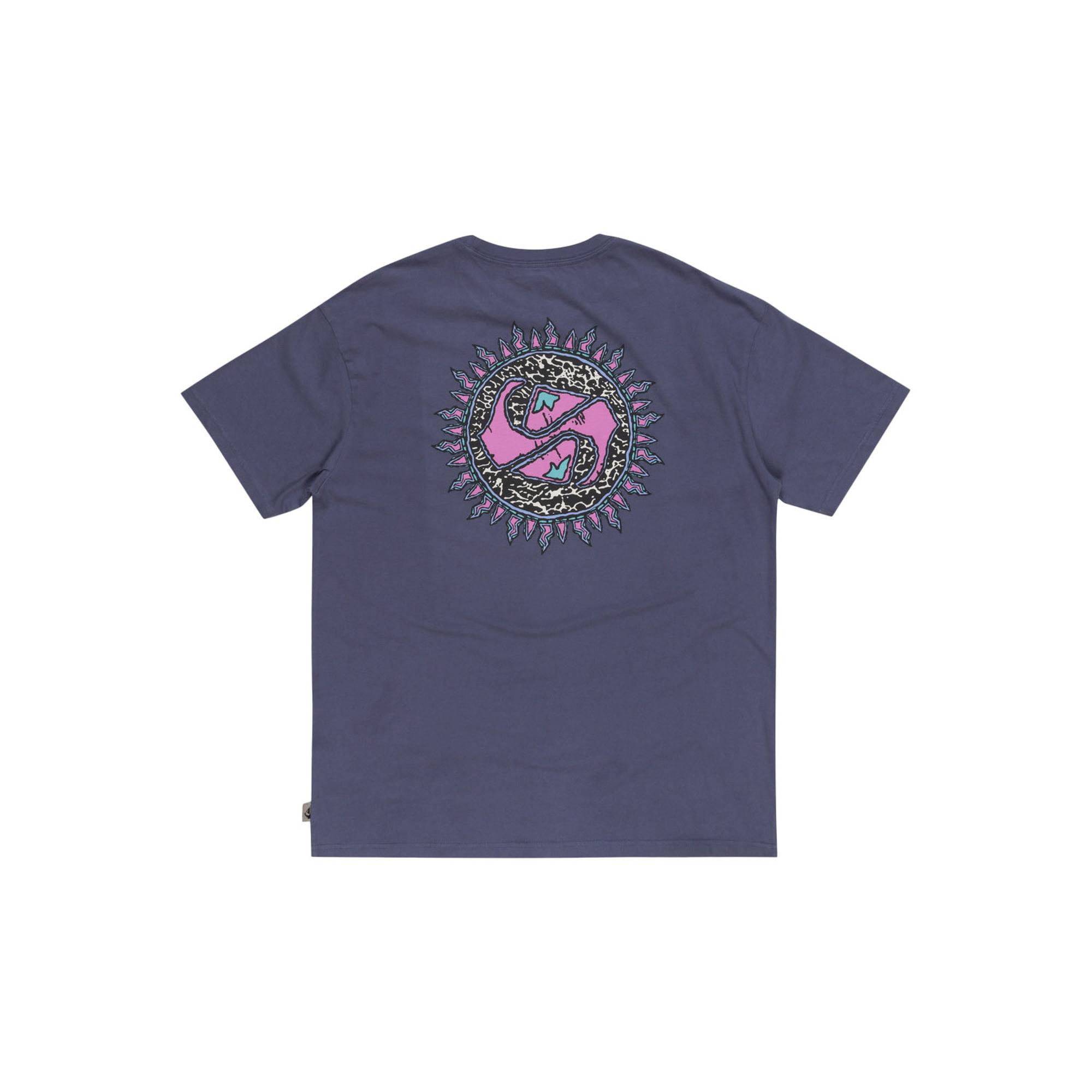 Quiksilver Spin Cycle Erkek Mavi Tişört