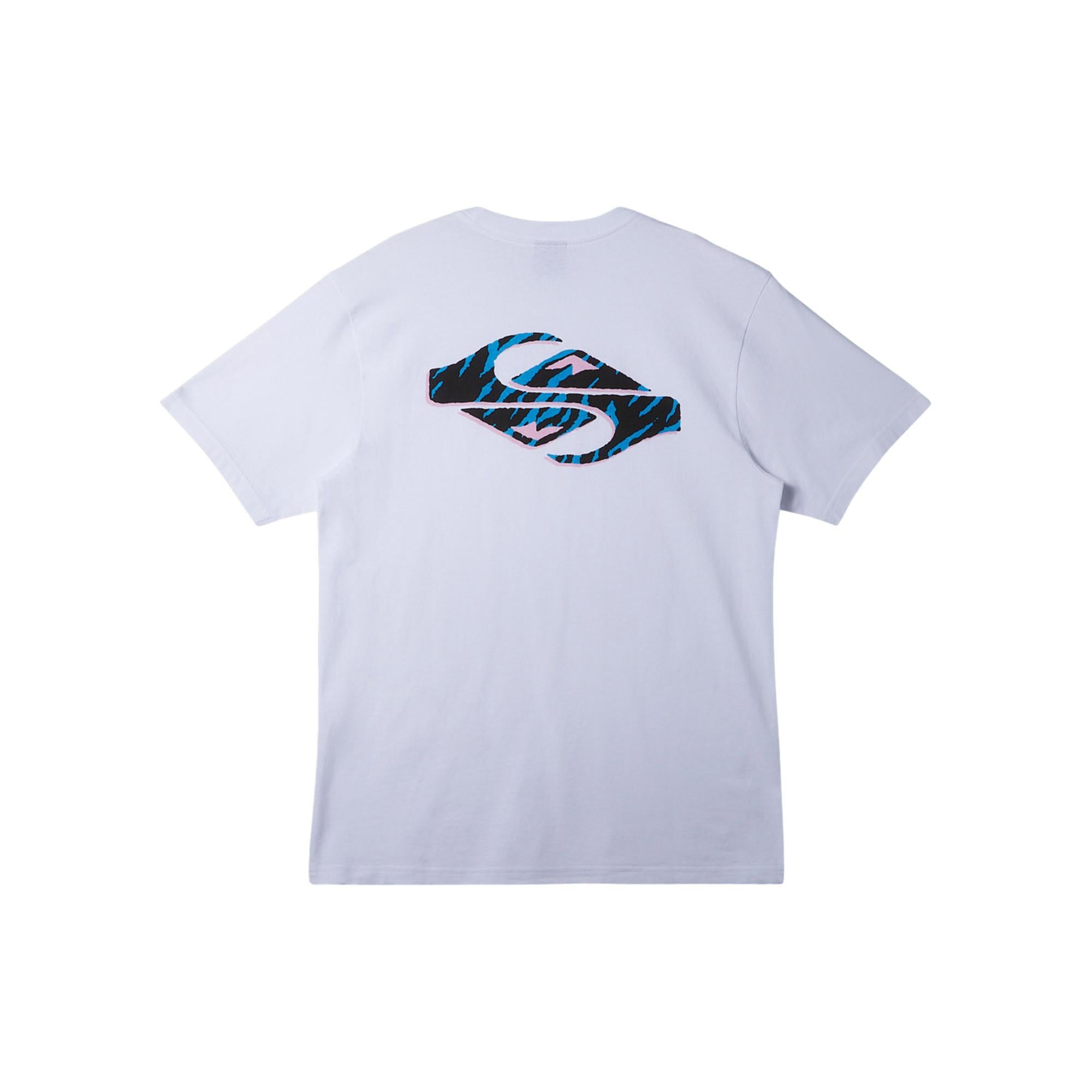 Quiksilver Surf Safari Moe Erkek Beyaz Tişört