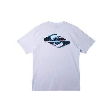  Quiksilver Surf Safari Moe Erkek Beyaz Tişört