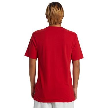  Quiksilver Qs Petroglyph Logo Dna Erkek Kırmızı Tişört