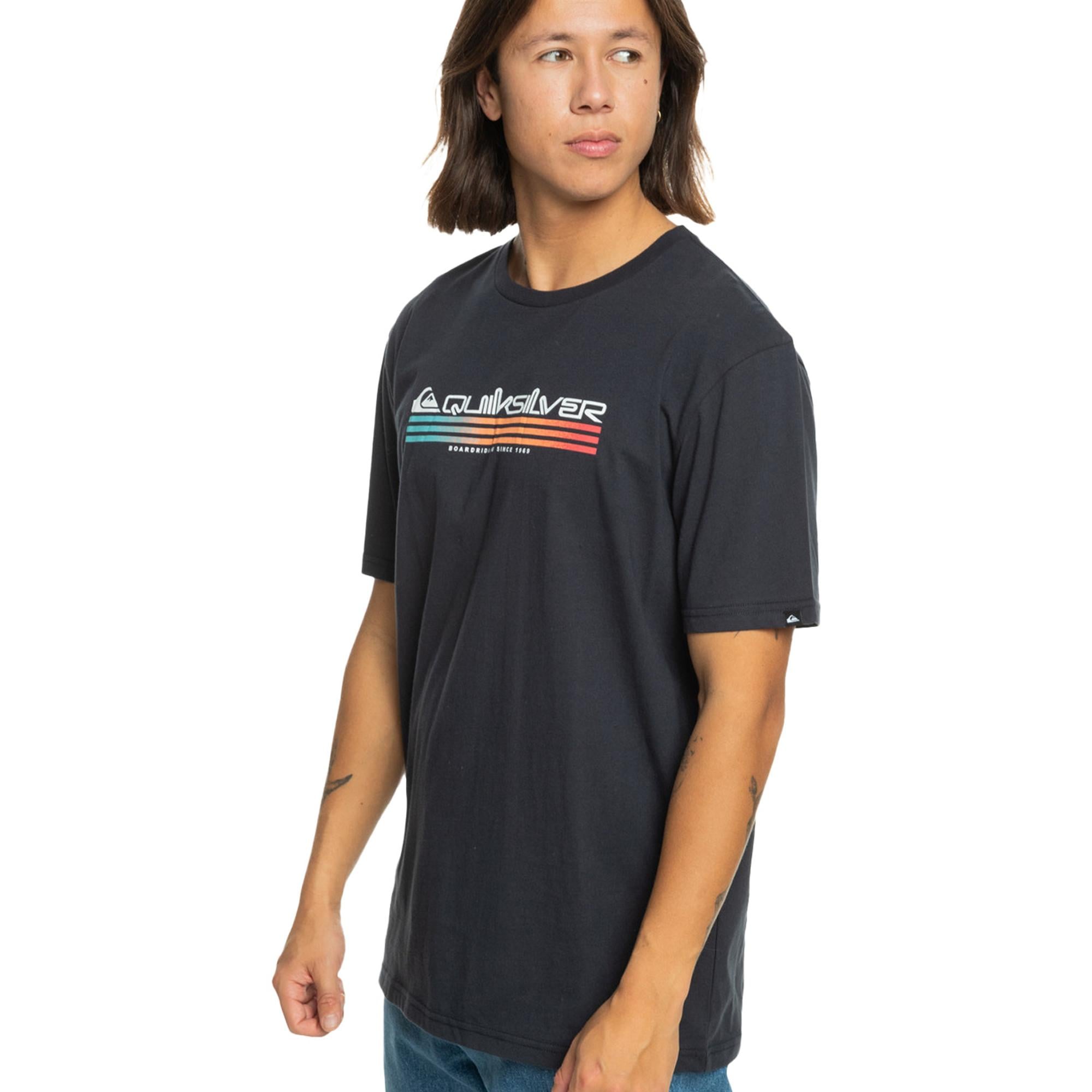 Quiksilver Omni Fill Erkek Mavi Tişört