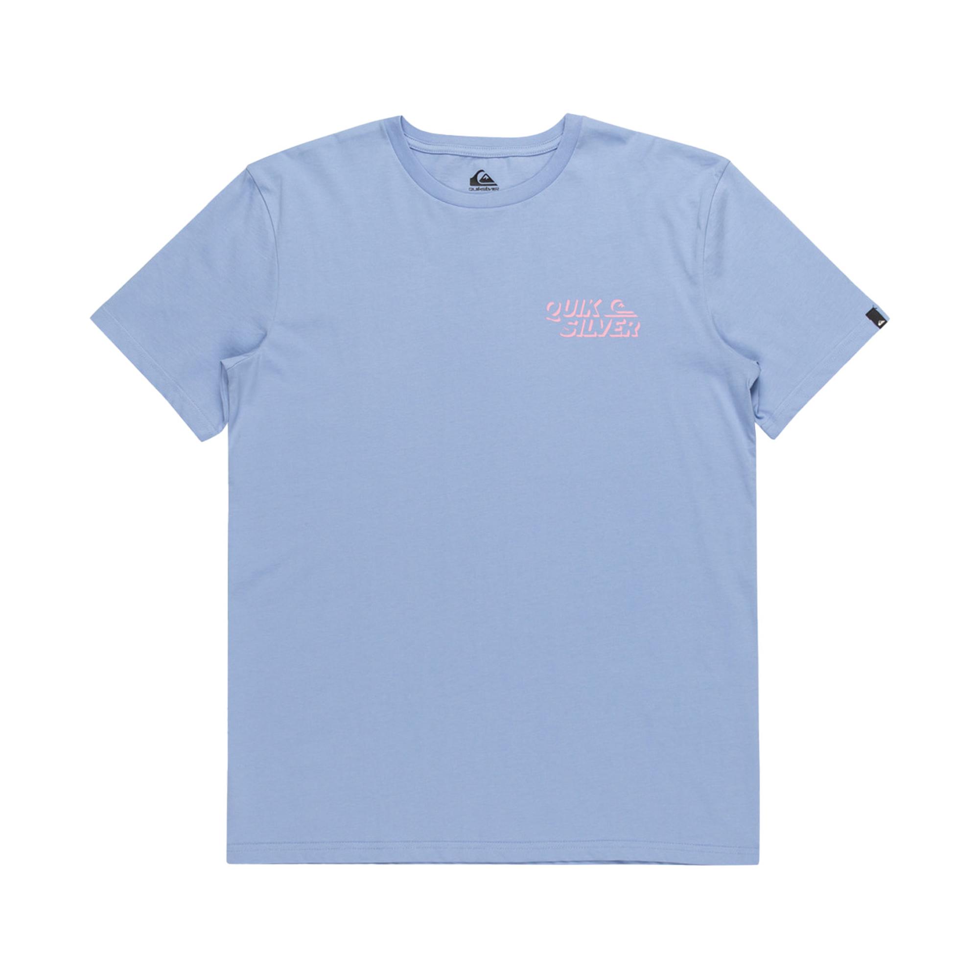 Quiksilver Shadow Knock Erkek Mavi Tişört