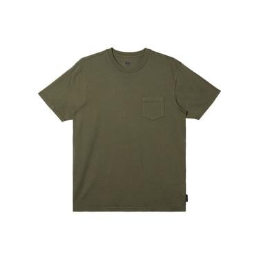  Quiksilver Salt Water Pkt Swp Erkek Yeşil Tişört