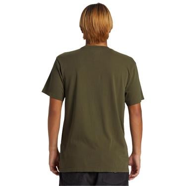  Quiksilver Salt Water Pkt Swp Erkek Yeşil Tişört