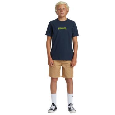  Quiksilver Island Sunrise Boe Erkek Çocuk Mavi Tişört