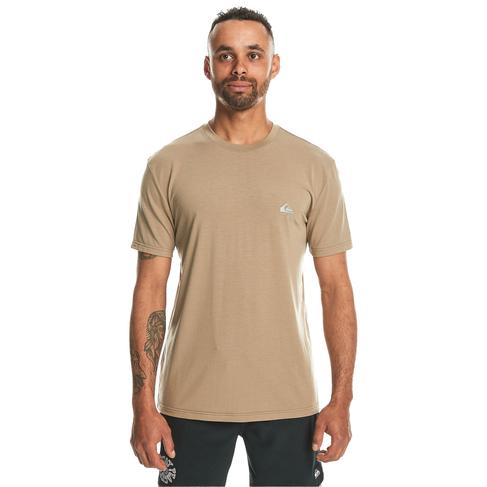  Quiksilver Coastal Run Erkek Bej Tişört