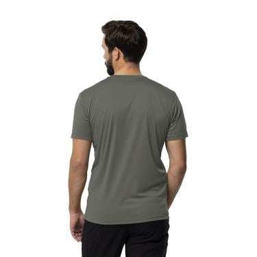  Jack Wolfskin Tech T Erkek Yeşil Tişört