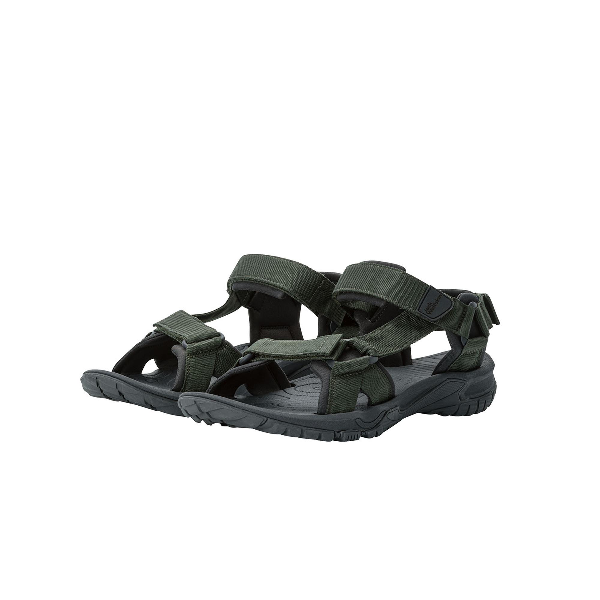 Jack Wolfskin Erkek Sandalet Lakewood Ride Haki