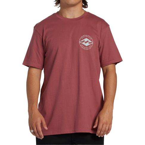  Billabong Rotor Diamond Tees Erkek Kırmızı Tişört