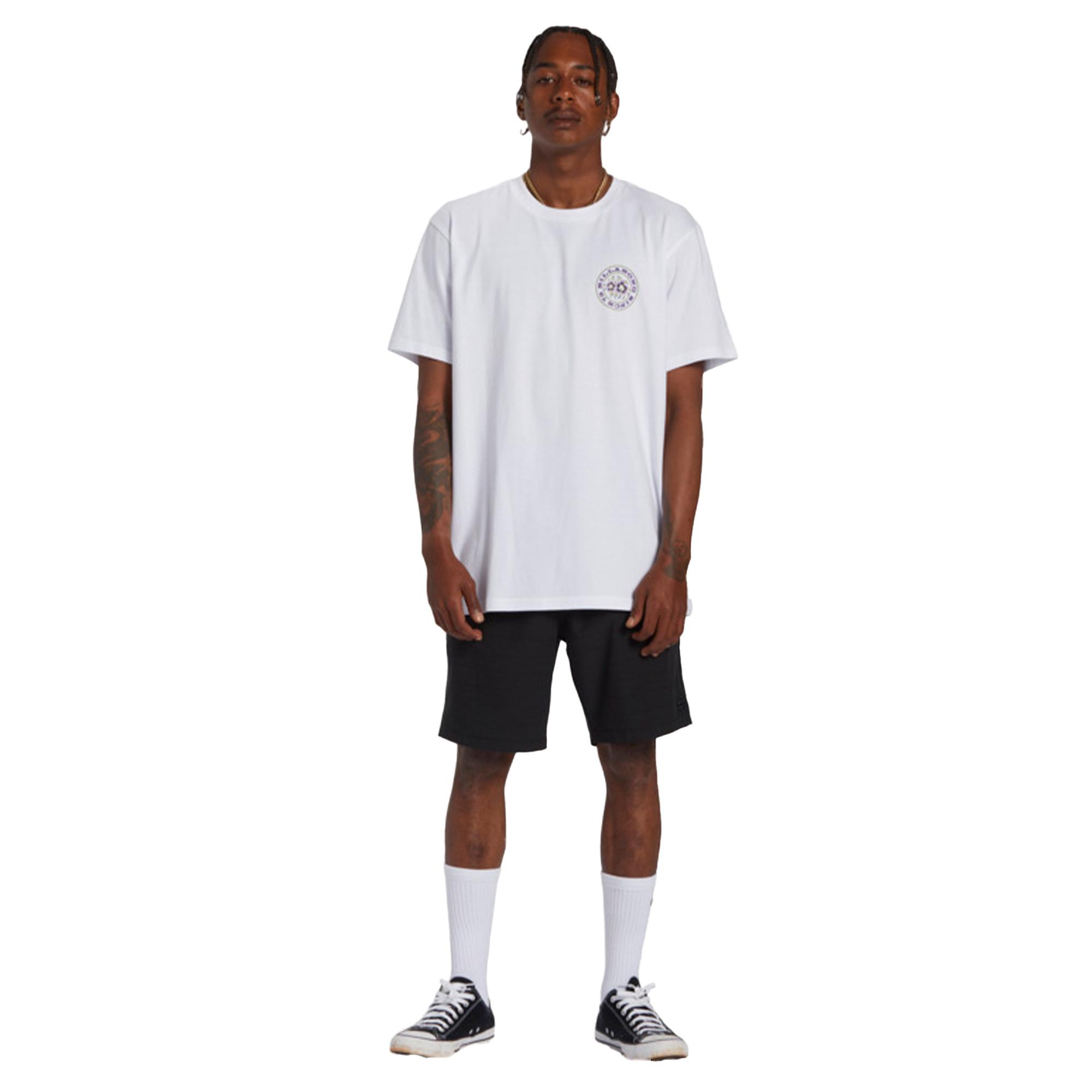 Billabong Bonez Tees Erkek Beyaz Tişört